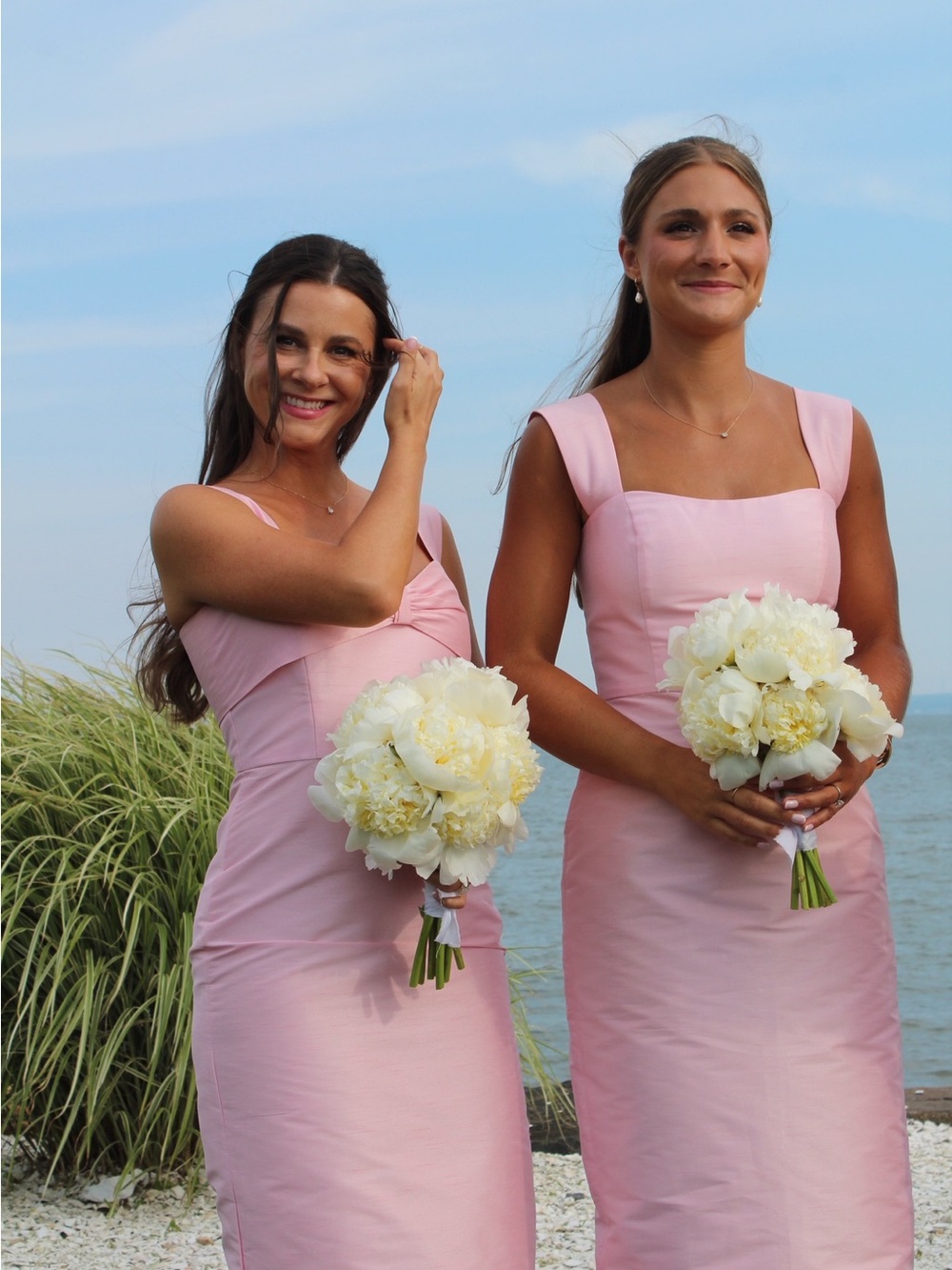Beckett floor length peony shantung Lula Kate Bridesmaid Dress